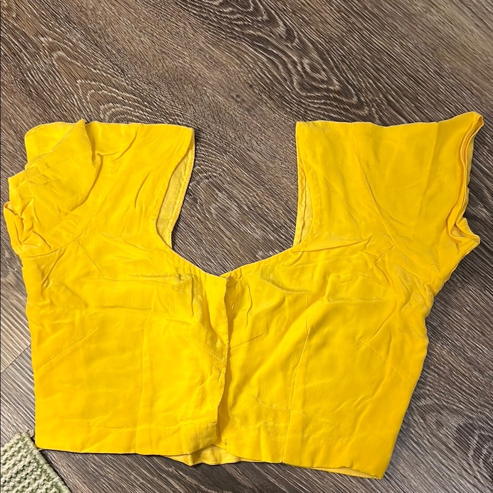 Vibrant Yellow Women's Top